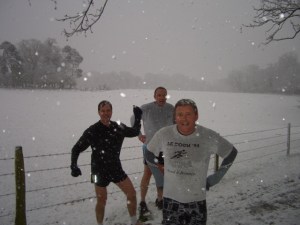 Bob, Nigel and Russ in Royden Woods